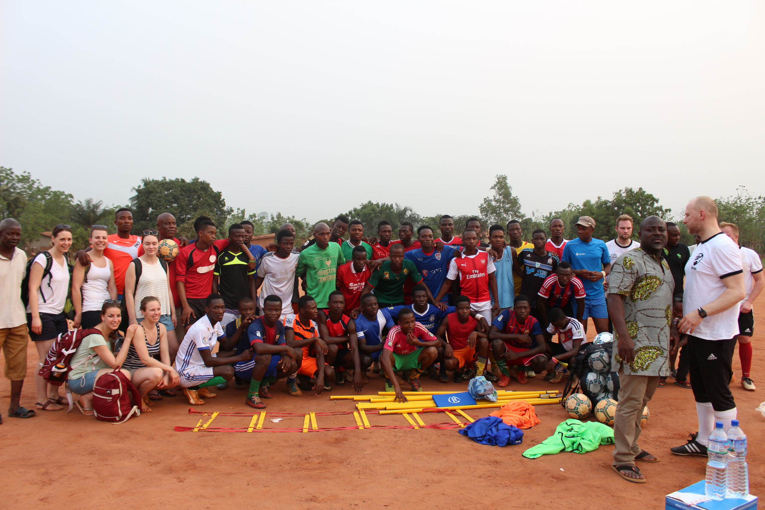 Das erste Fußballtunier
